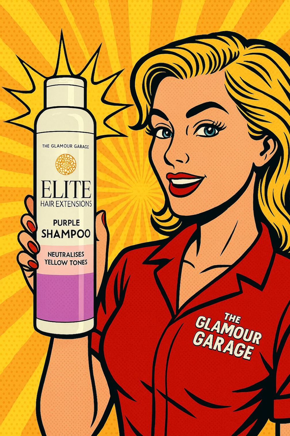 Purple Pigment Hair Extension Shampoo