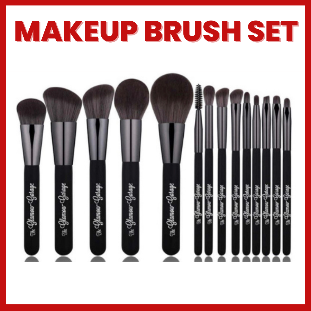 14 Piece Makeup Brush Set